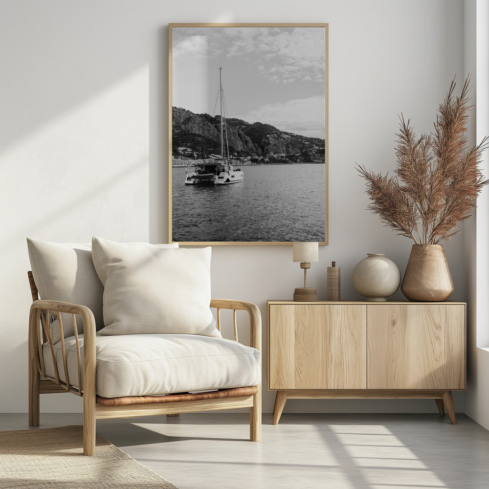 Zeilen aan de Côte d'Azur | Poster