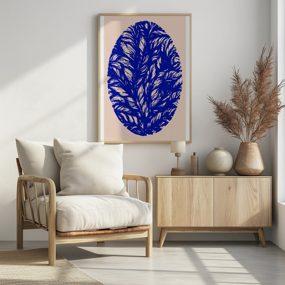 Indigo Bloom Bol | Poster