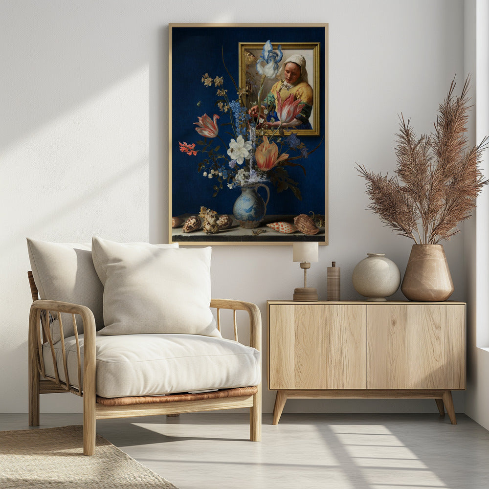Balthasar & Vermeer - Kunst gecombineerd | Poster