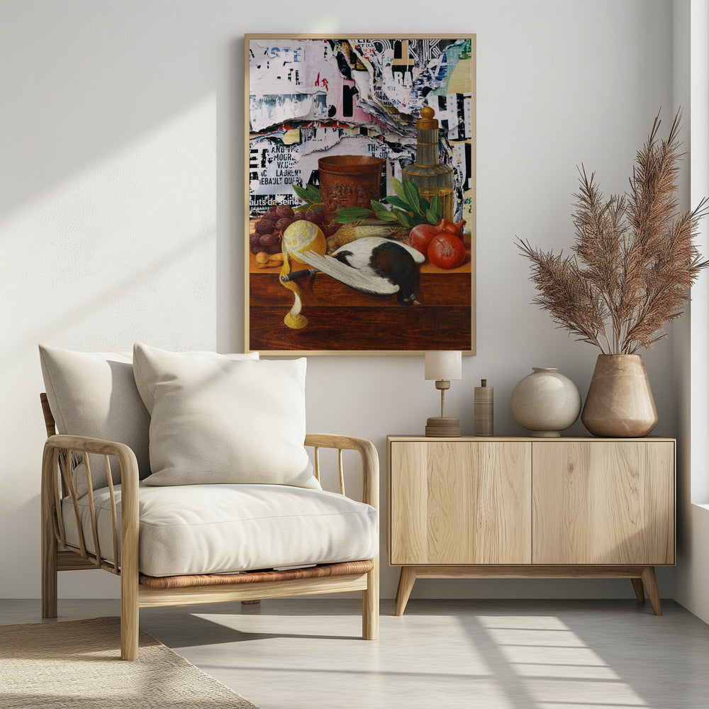 Stilleven Oud en Nieuw Gecombineerd | Poster