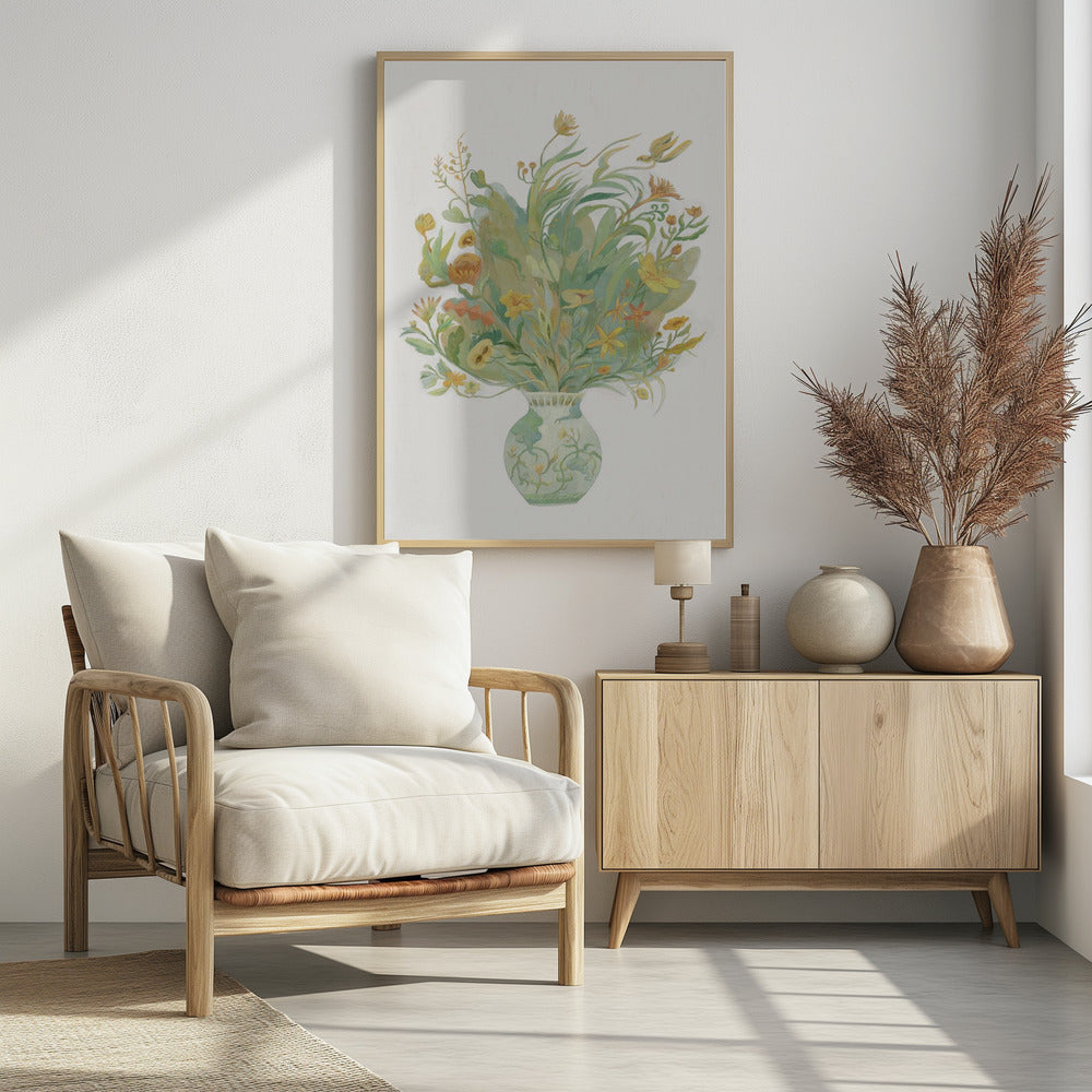 A Vase Full Of Flowers | Poster