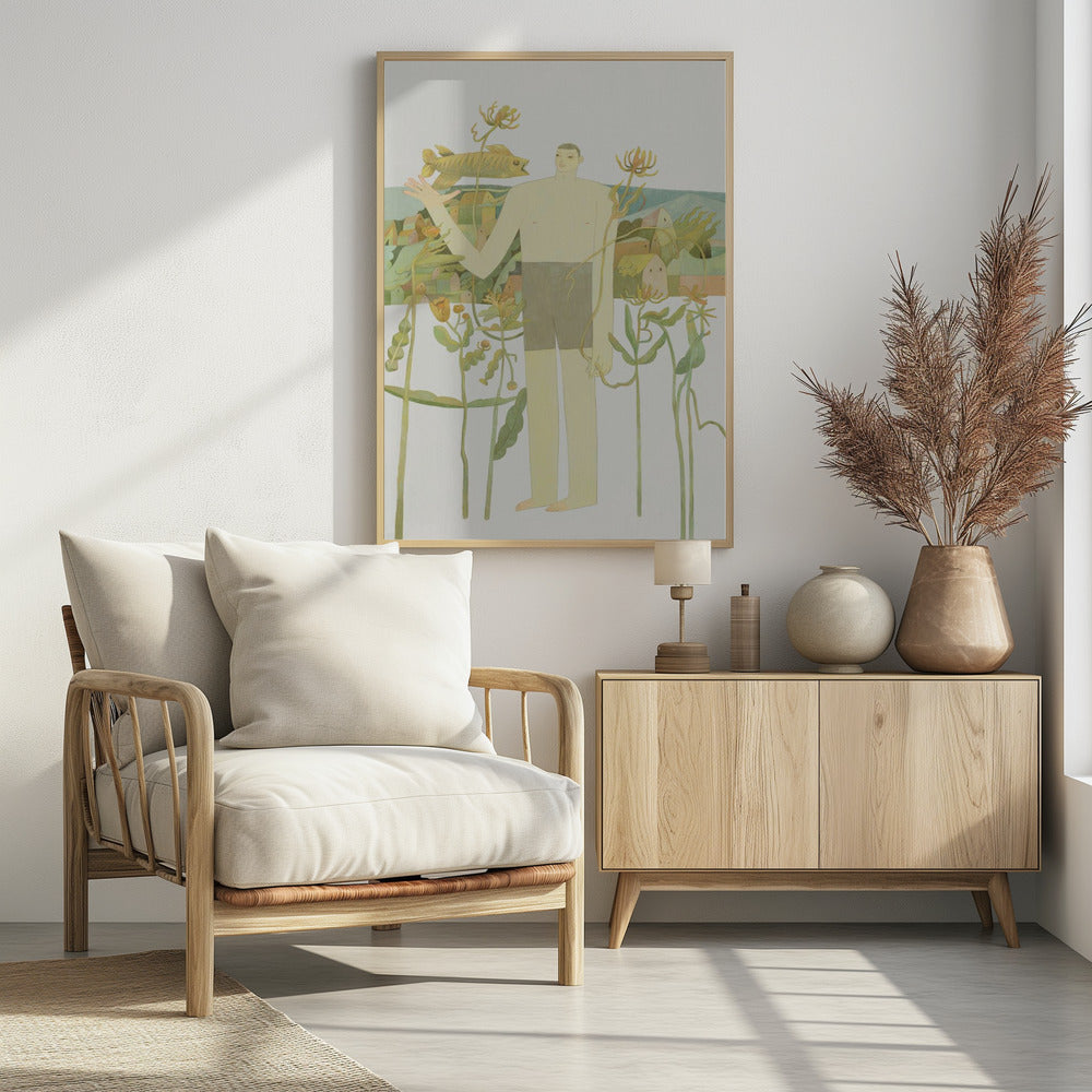 In mijn tuin | Poster