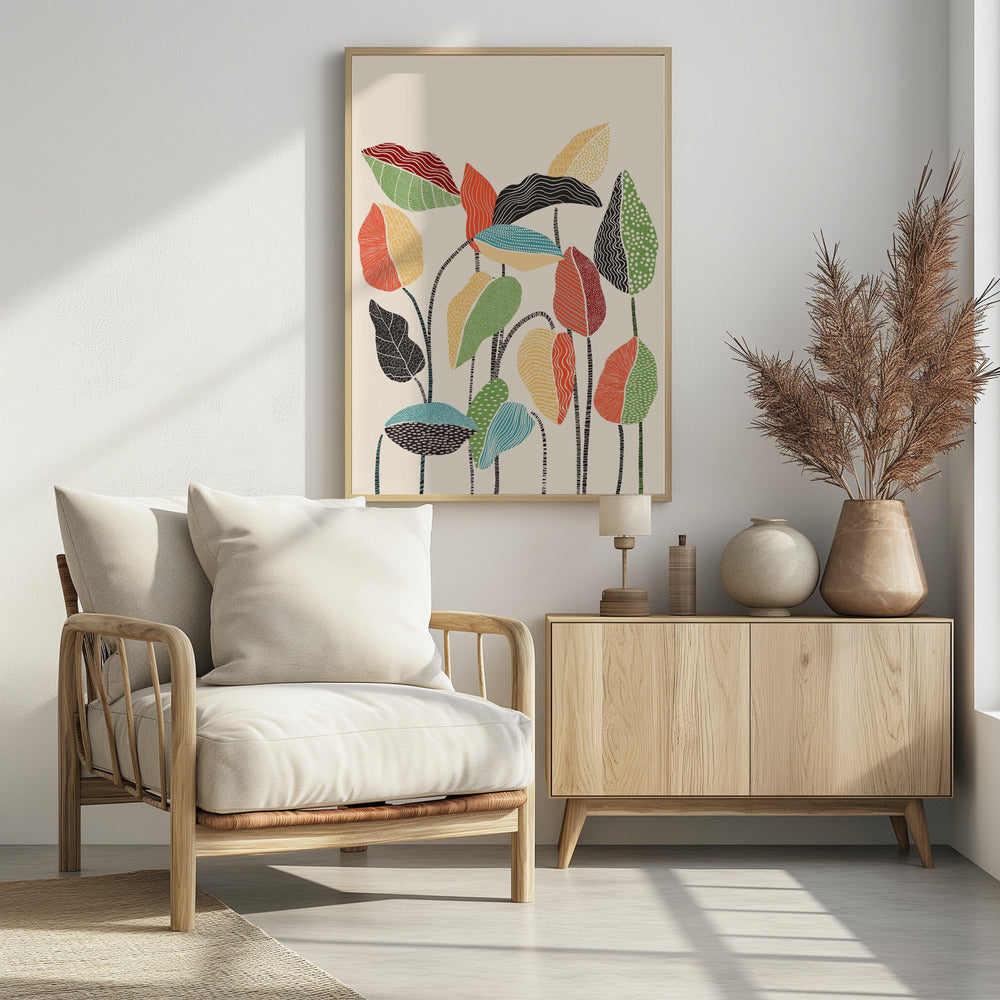 Happy Leaves | Poster