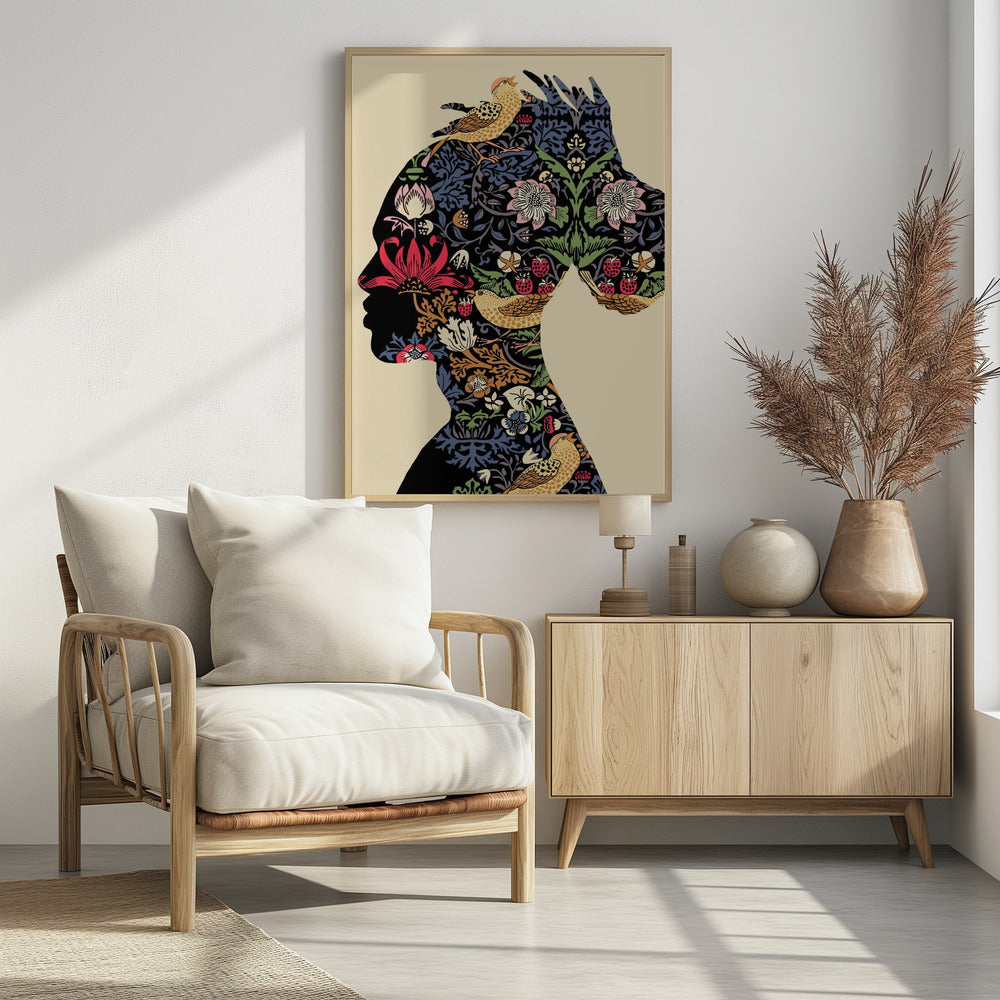 Afro-vrouw | Poster