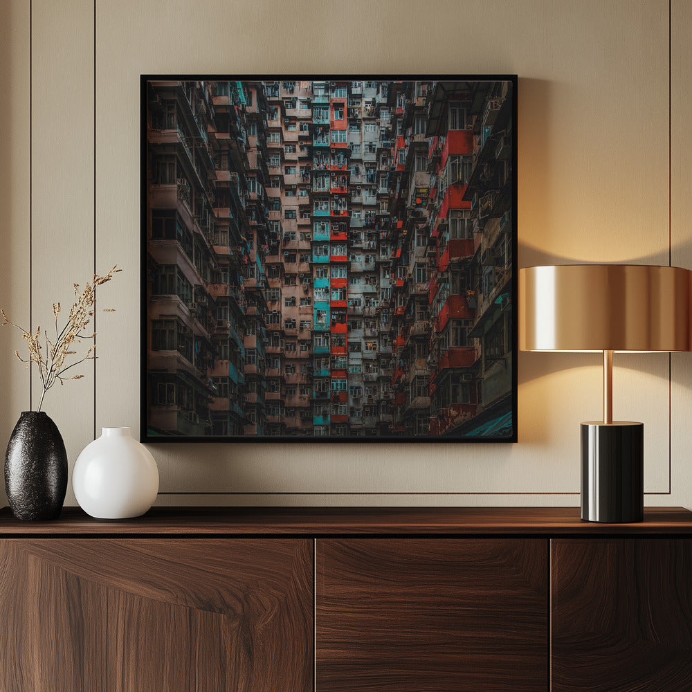 Appartementen in Hong Kong | Poster