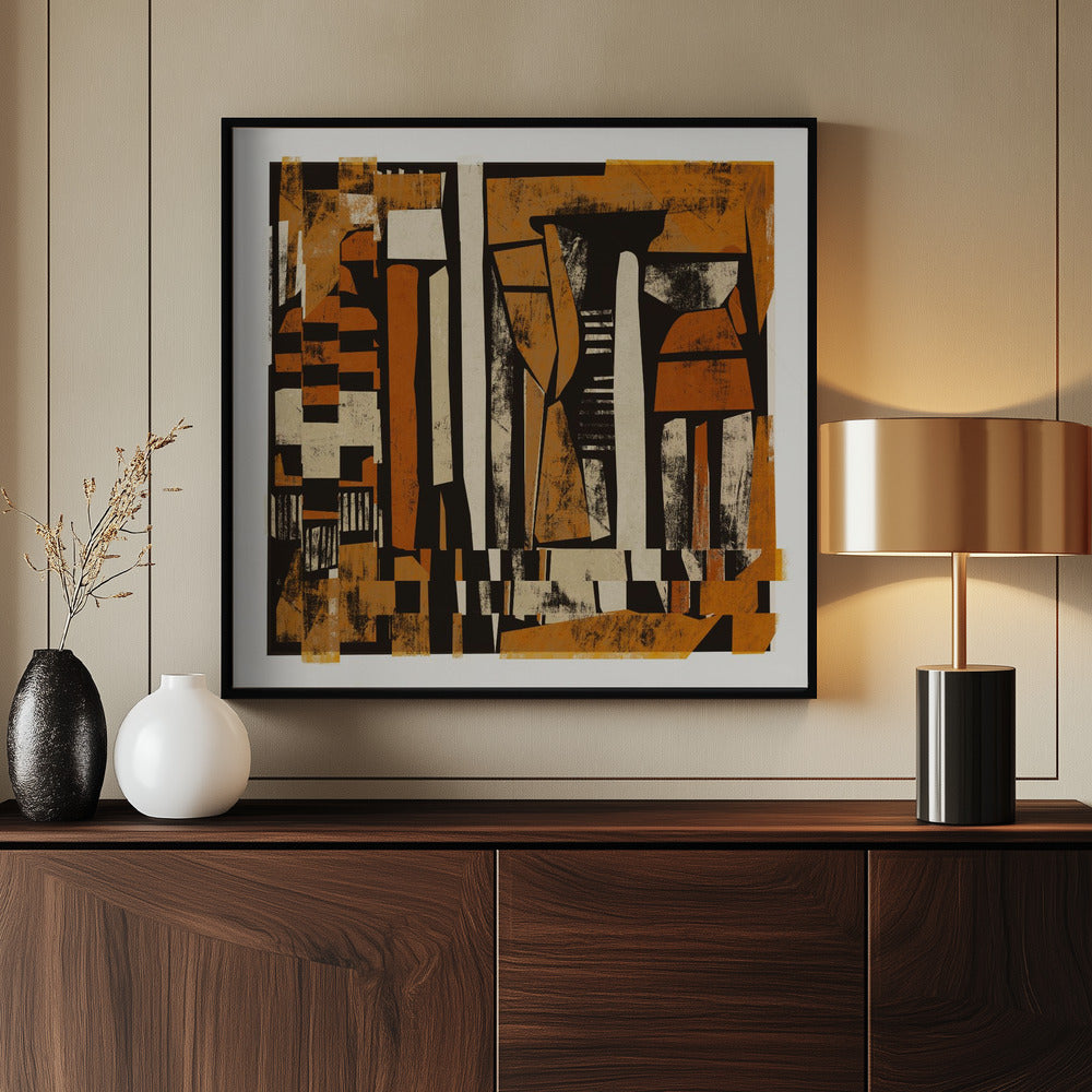 Abstracte harmonie | Poster