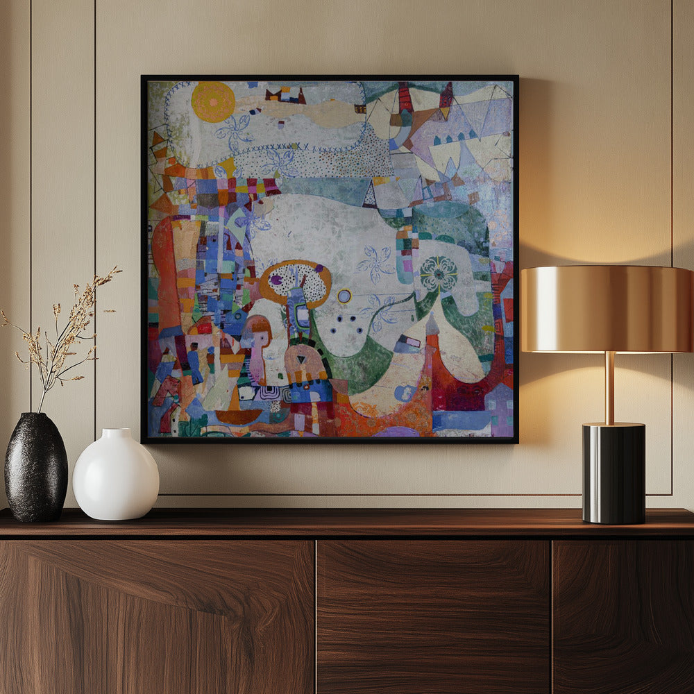 Verafgelegen dorp | Poster