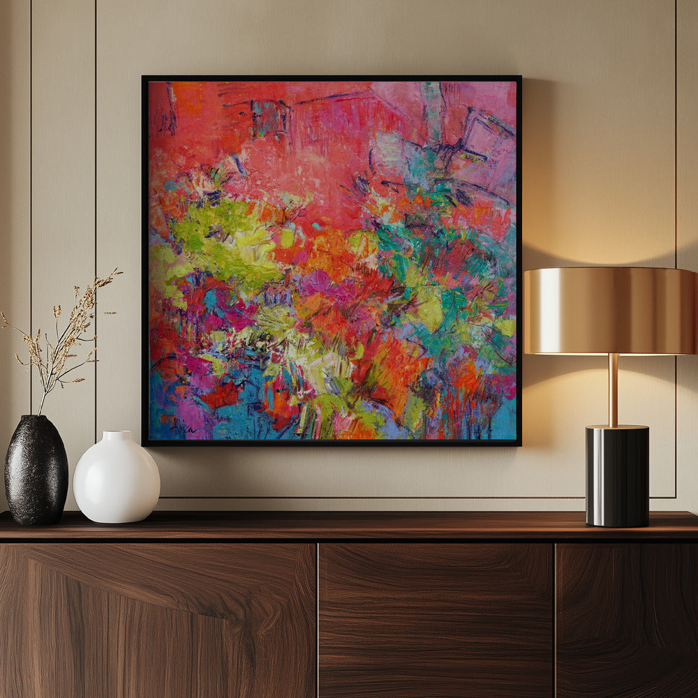 Levendige chaos ontketend | Poster