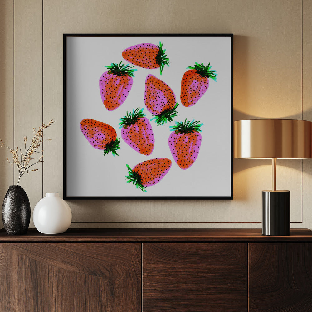 Aardbeien 2 | Poster