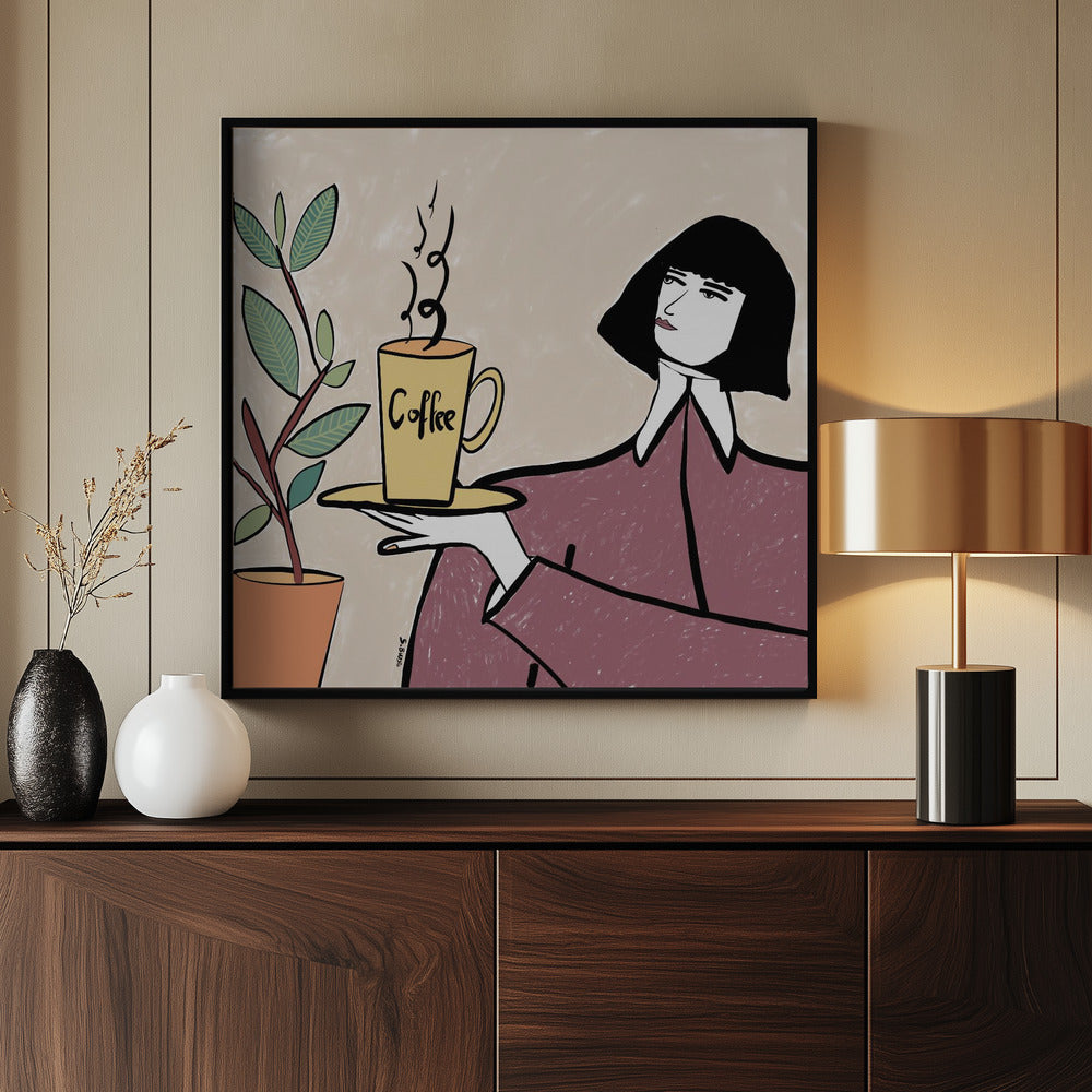 Koffieliefhebber | Poster