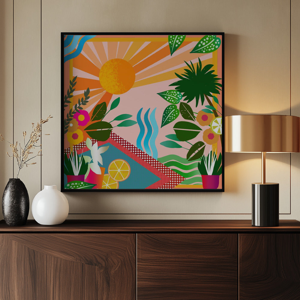 Tropische Hygge | Poster
