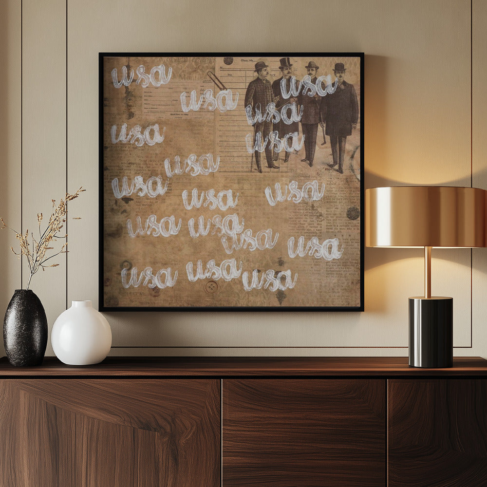 Vintage Echoes USA | Poster