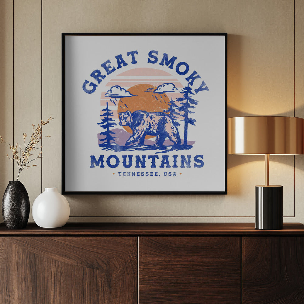 Great Smoky Mountains Nationaal Park Tennessee | Poster