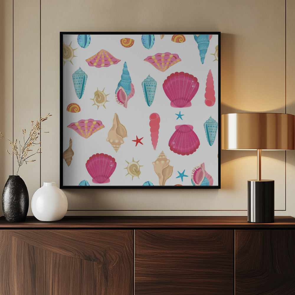 Schelpenpatroon | Poster