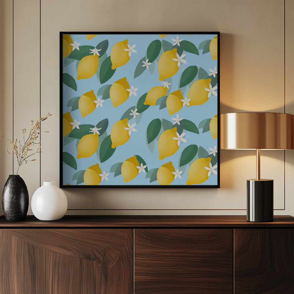 Citroenenpatroon | Poster