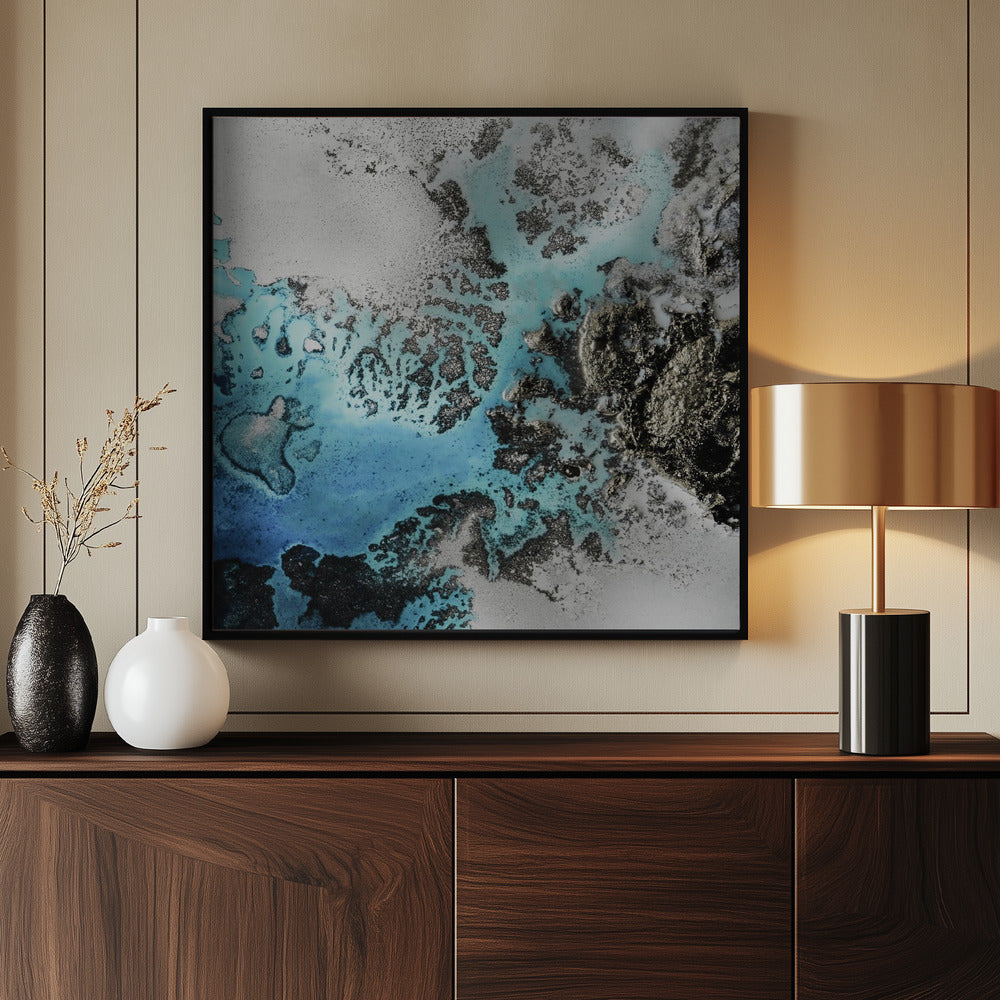 Meest populair - Maritieme Majesteit - Turquoise Koraal Vibes | Poster