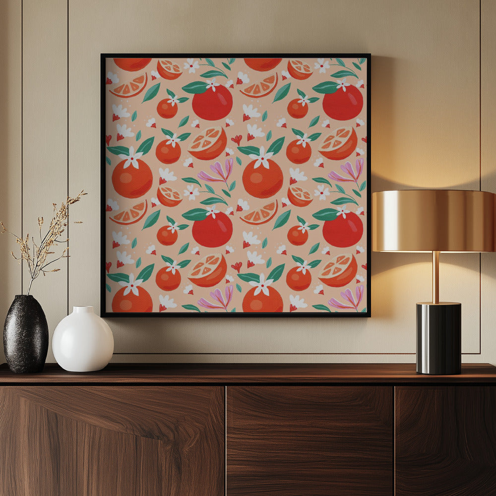 Citruspatroon | Poster