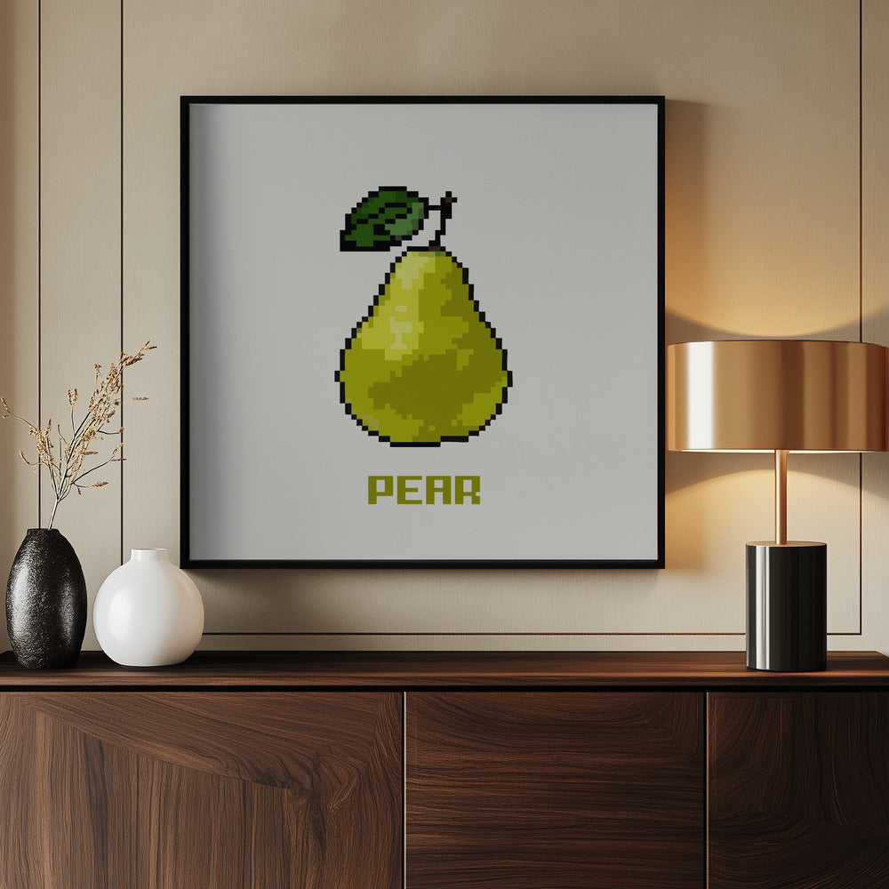 Pixel Fruit - Peer | Poster