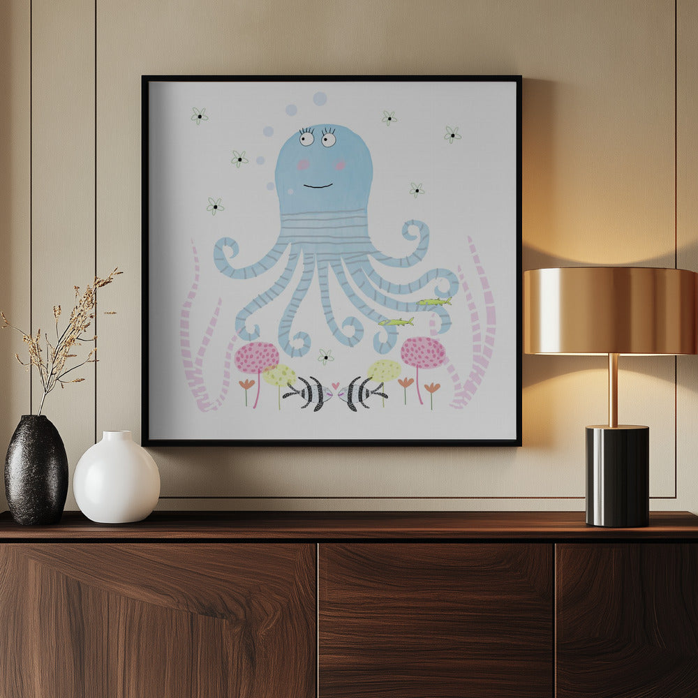 Lachende Zeevriend | Poster