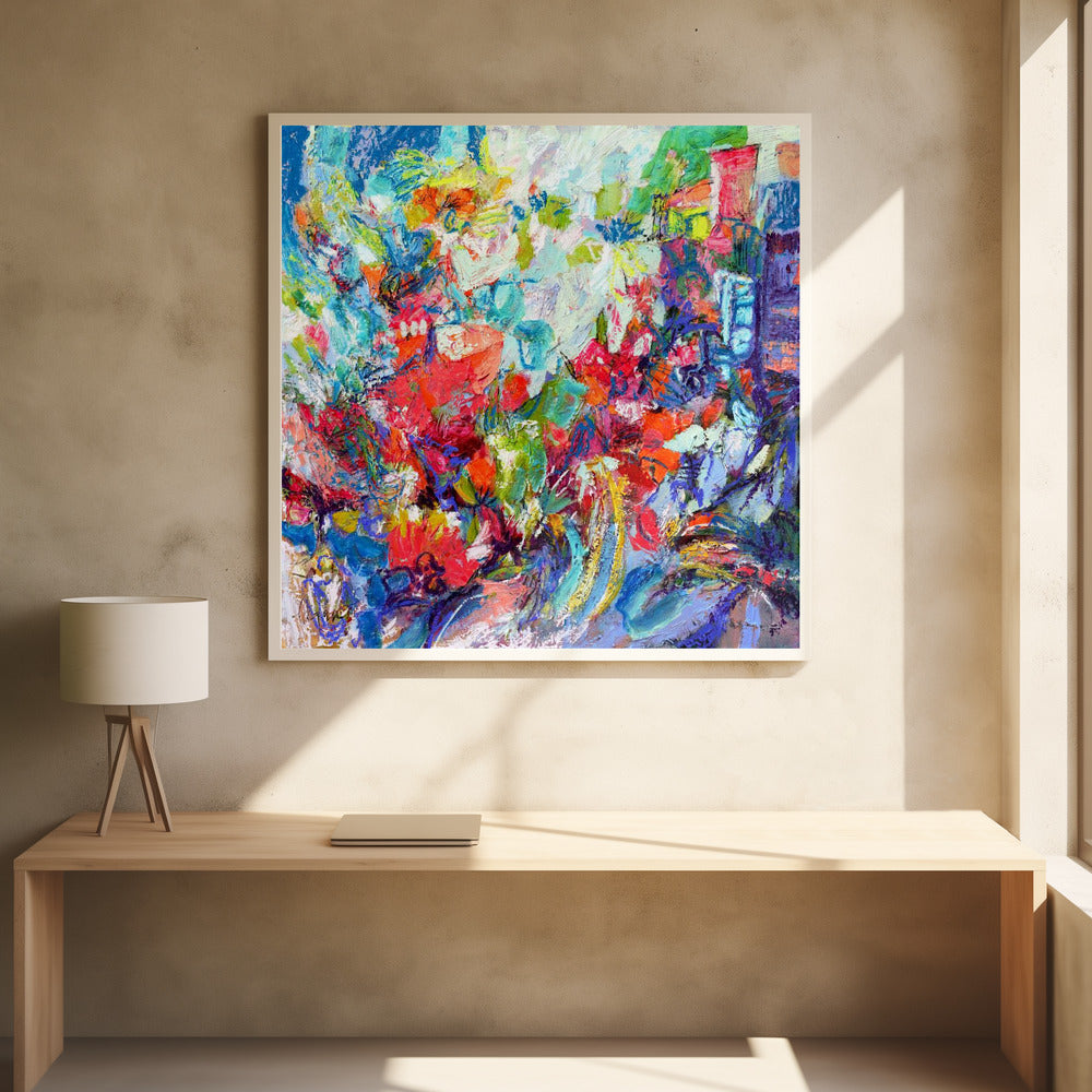 Diep in de weide | Poster