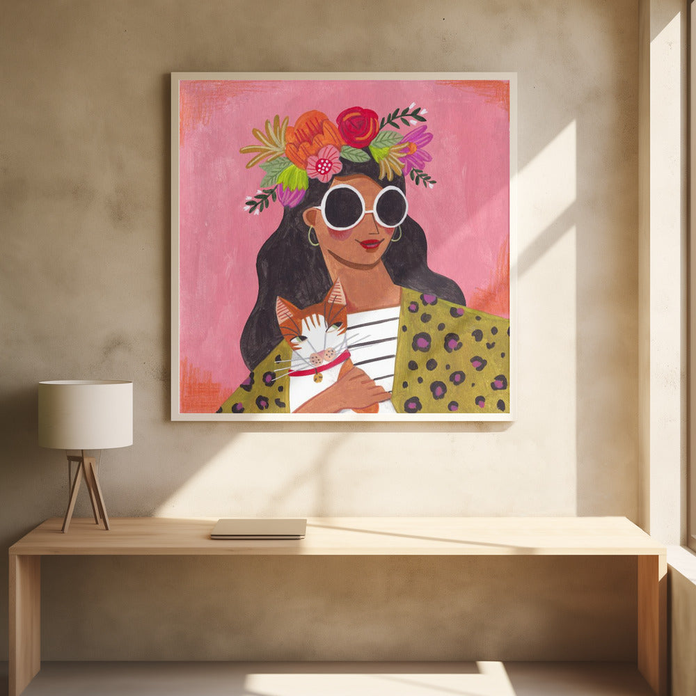 Cat lady | Poster