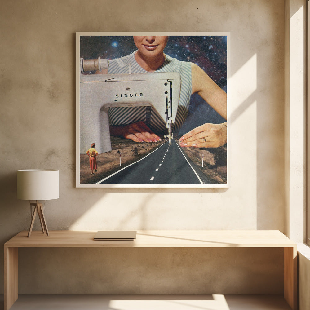 Zo ontstaat een weg | Poster