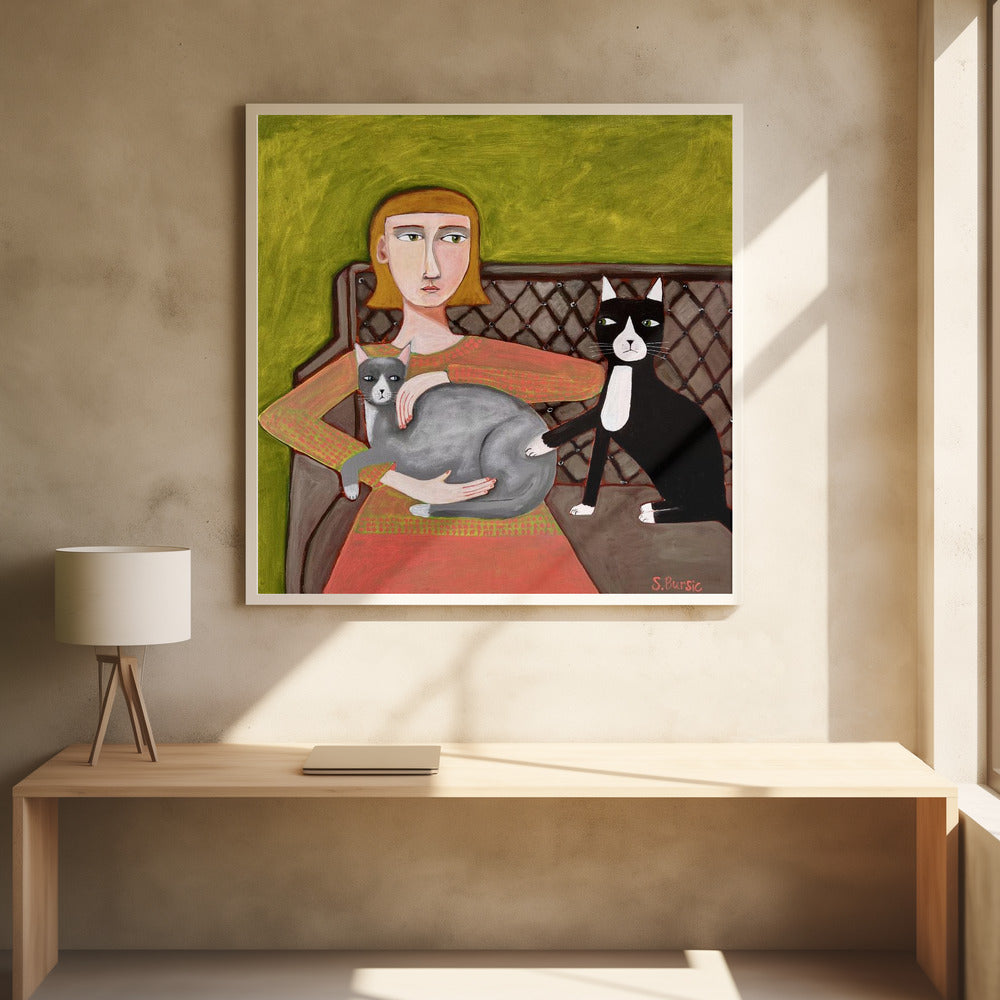 De Jaloerse Kat | Poster