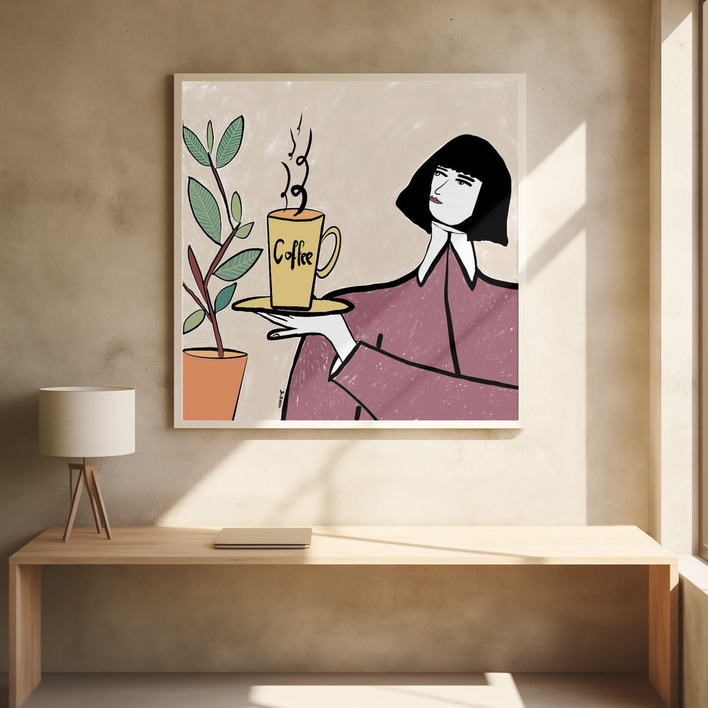 Koffieliefhebber | Poster
