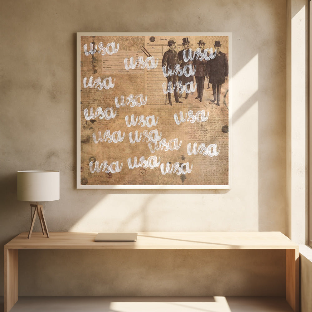 Vintage Echoes USA | Poster