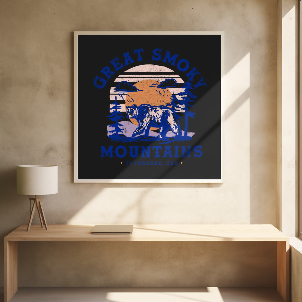 Great Smoky Mountains Nationaal Park Tennessee | Poster