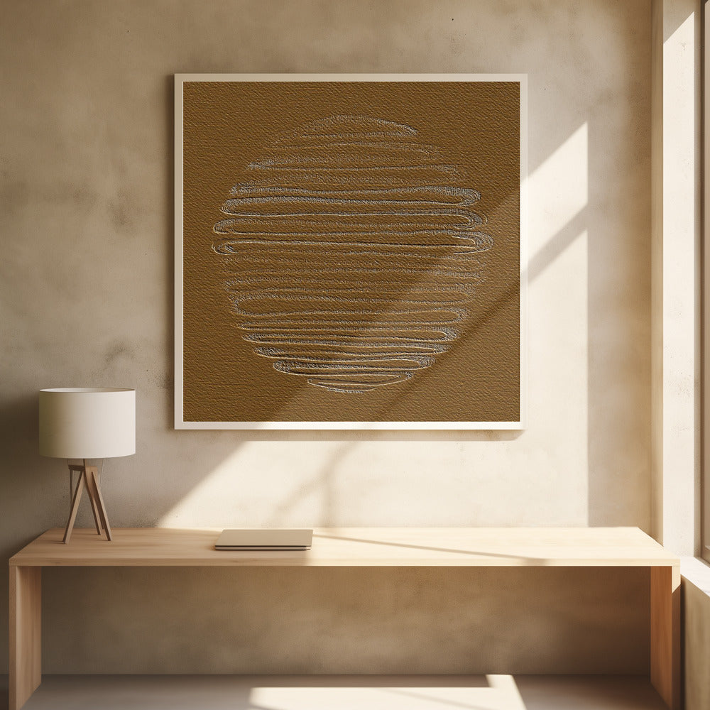 Ronde vorm 37 | Poster