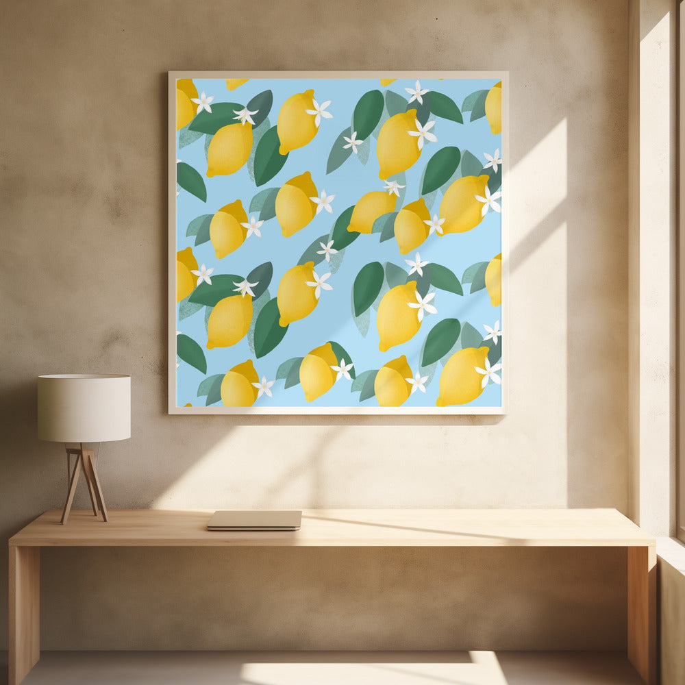 Citroenenpatroon | Poster
