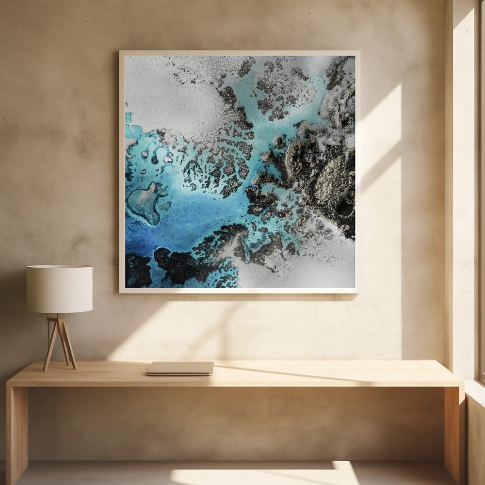 Meest populair - Maritieme Majesteit - Turquoise Koraal Vibes | Poster