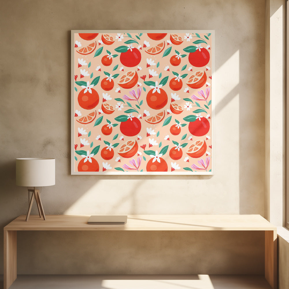 Citruspatroon | Poster