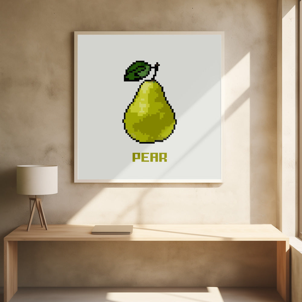 Pixel Fruit - Peer | Poster