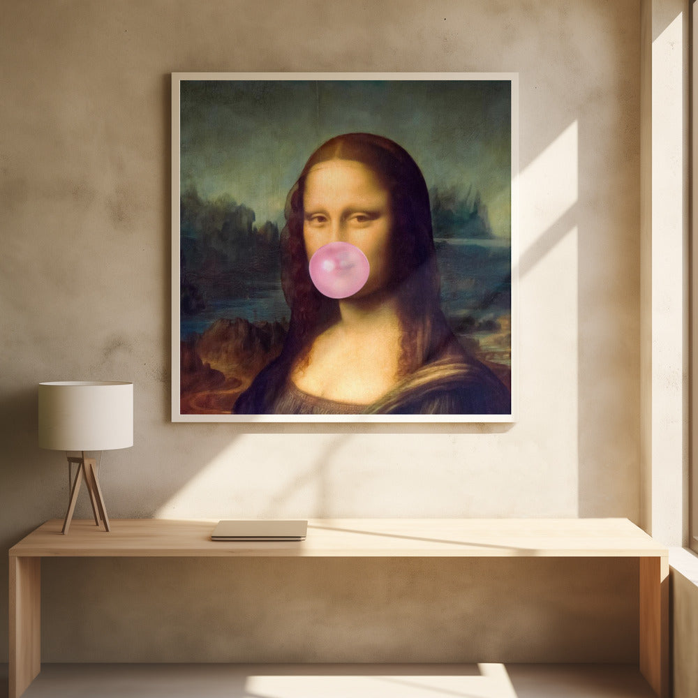 Mona Lisa Bubblegum | Poster
