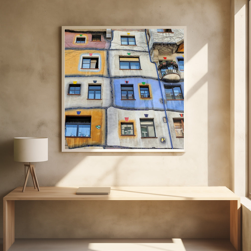 Ramen van Hundertwasser | Poster