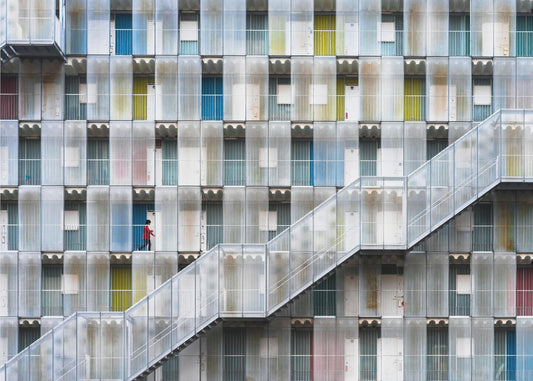 Kleurrijk appartement | Canvas