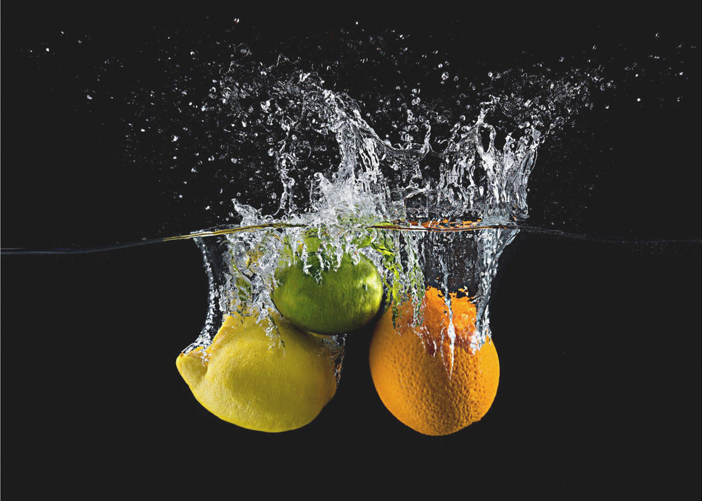 Citrus splash | Behang