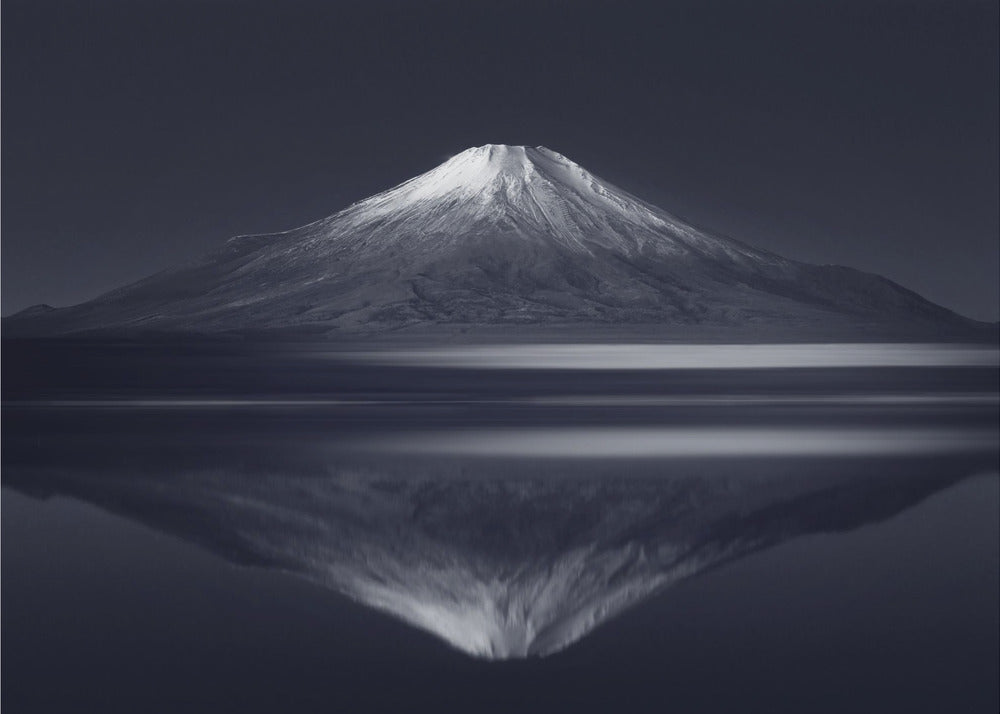 Weerspiegeling van de berg Fuji | Achtergrond