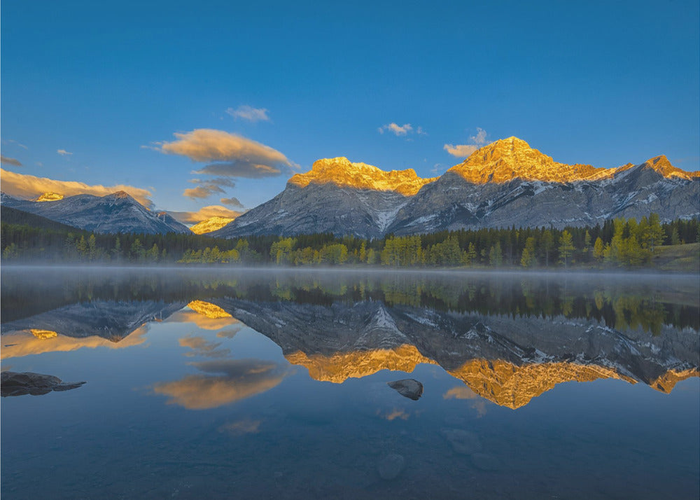 Een perfecte ochtend in de Canadese Rockies | Canvas