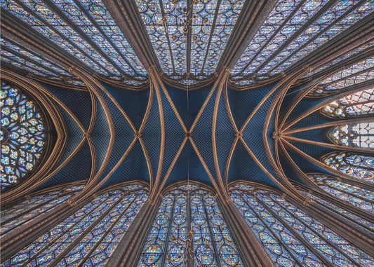 Ode aan glas-in-lood | Canvas