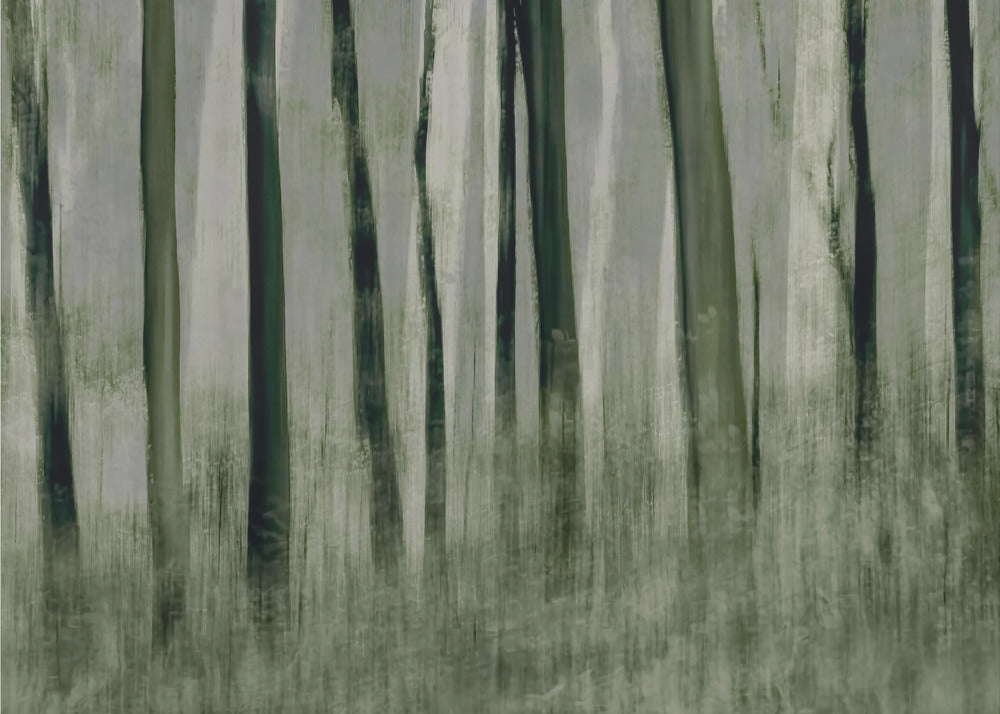Bomen in beweging | Behang