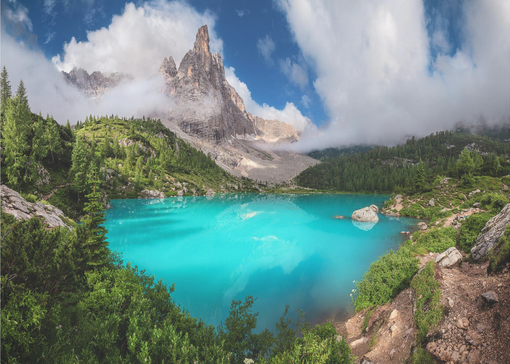 Veneto - Lago di Sorapis-panorama | Poster