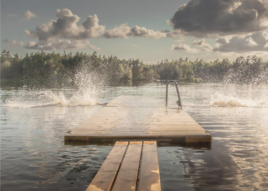 The diving board | Canvas