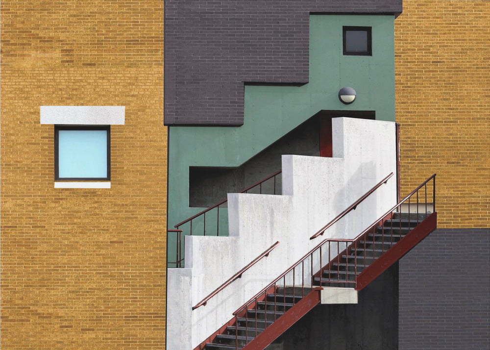 Gevel - Boston MA | Behang