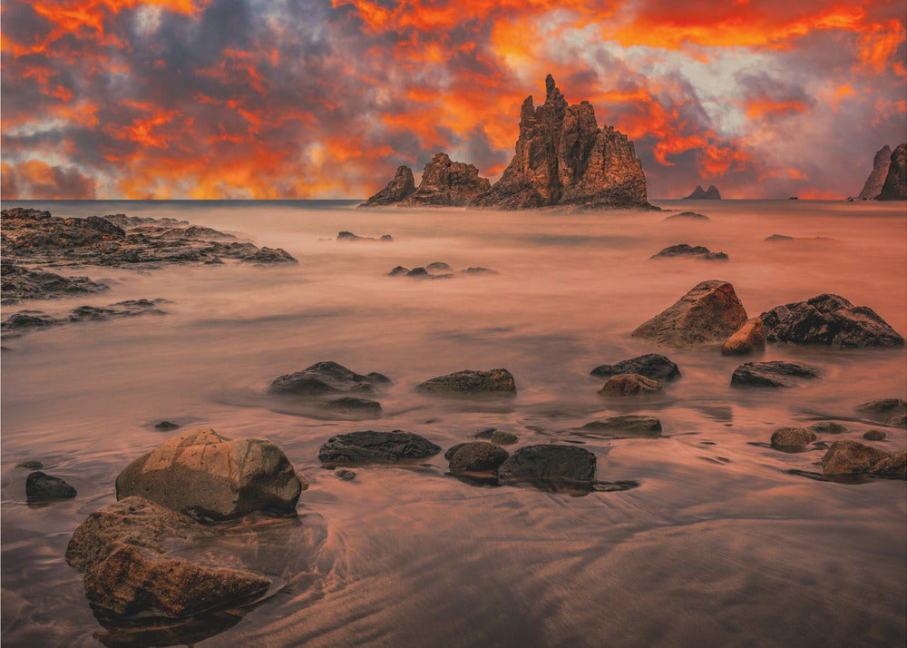 Canarische zonsondergang | Canvas