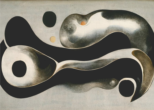 Surrealistische golven | Canvas