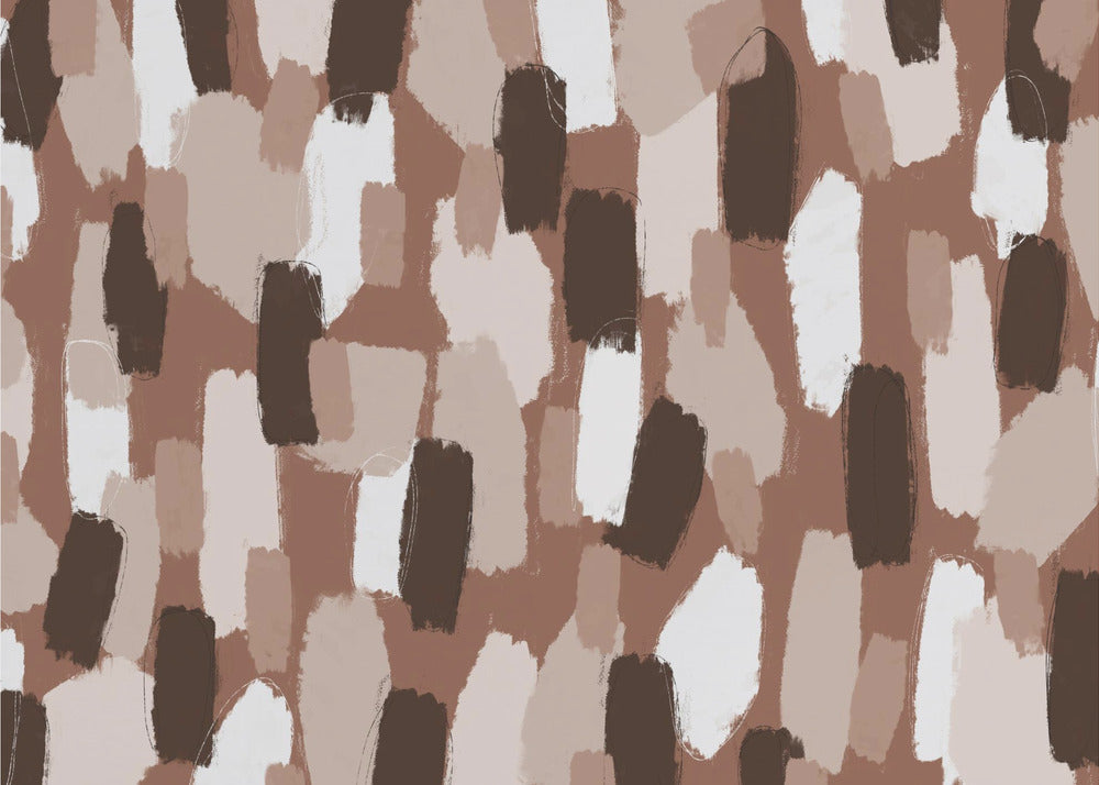 Aardse penseelstreken | Canvas
