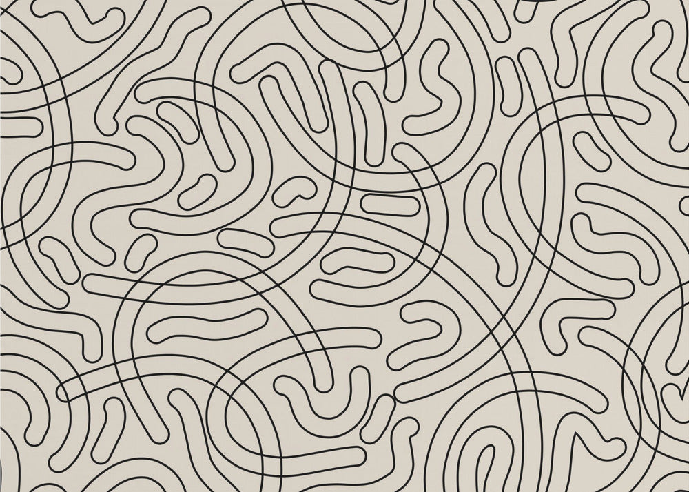 Loopy Labyrinth Lines | Wallpaper